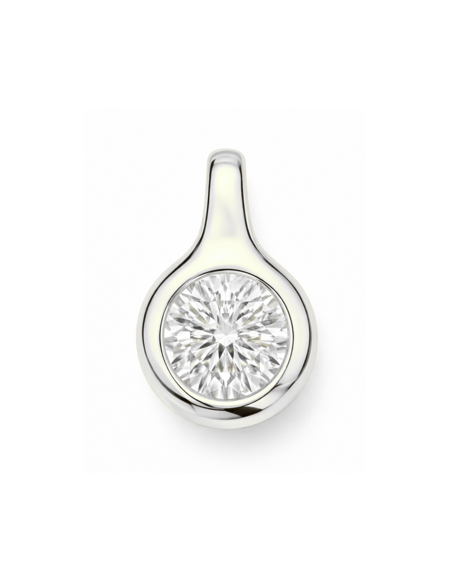 The Silver Round Solus Pendant