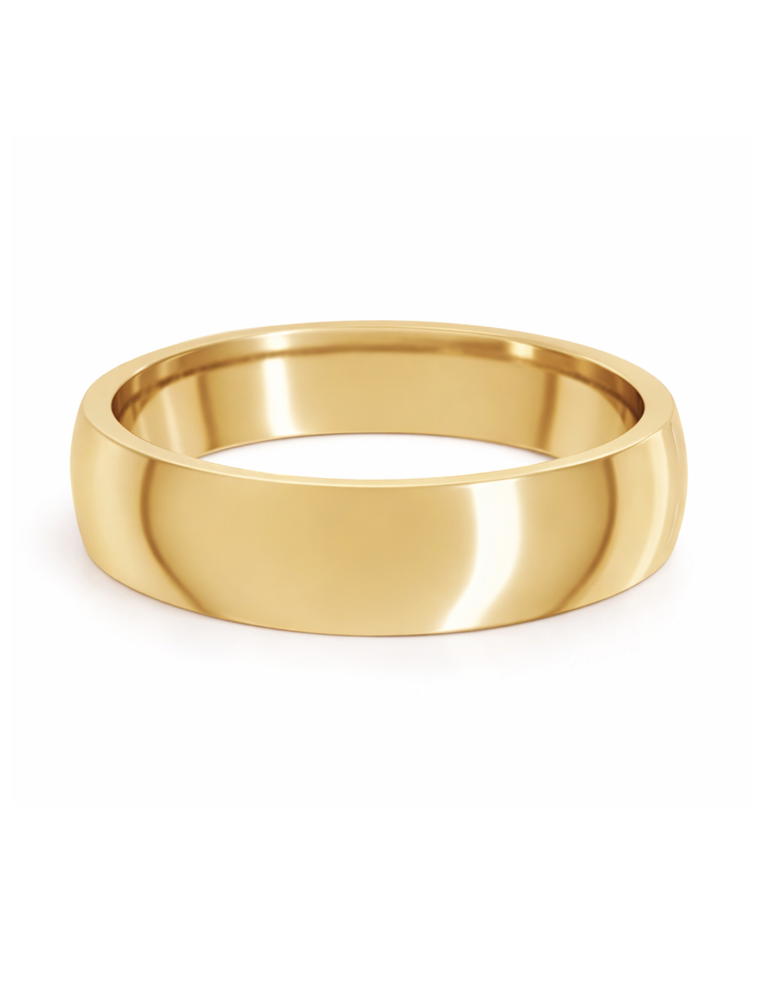 Half Round Wedding Band