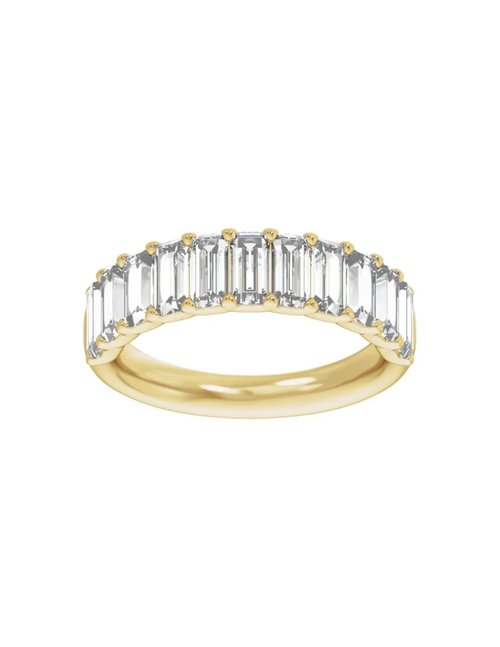 Baguette 1/2 Eternity Ring
