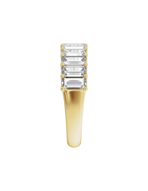 Baguette 1/2 Eternity Ring