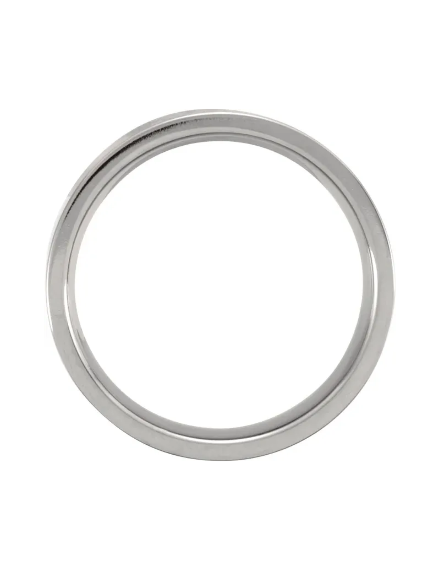 Flat Edge Wedding Band