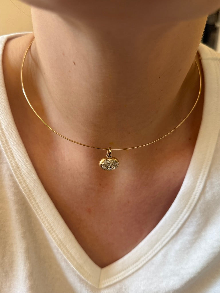 The Gold East/West Solus Pendant