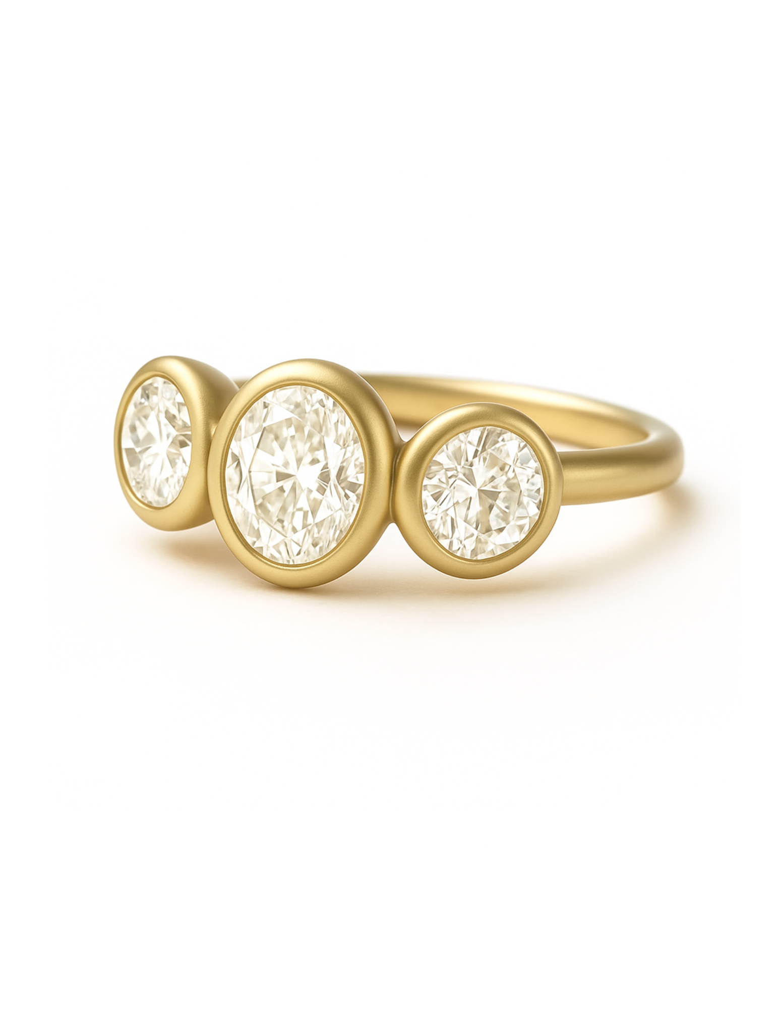 The Jones Three Stone Ring