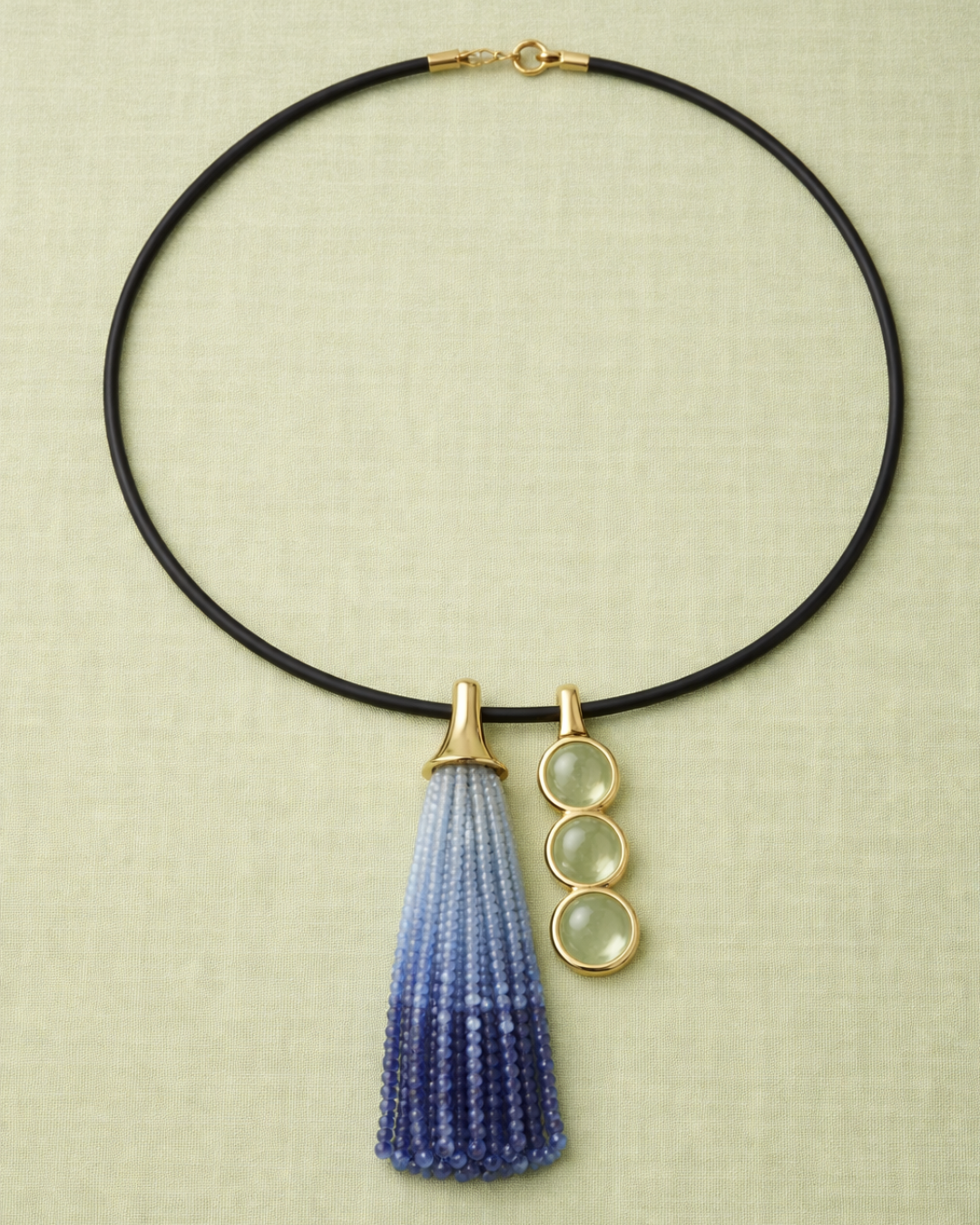 The Sapphire Ripple Pendant