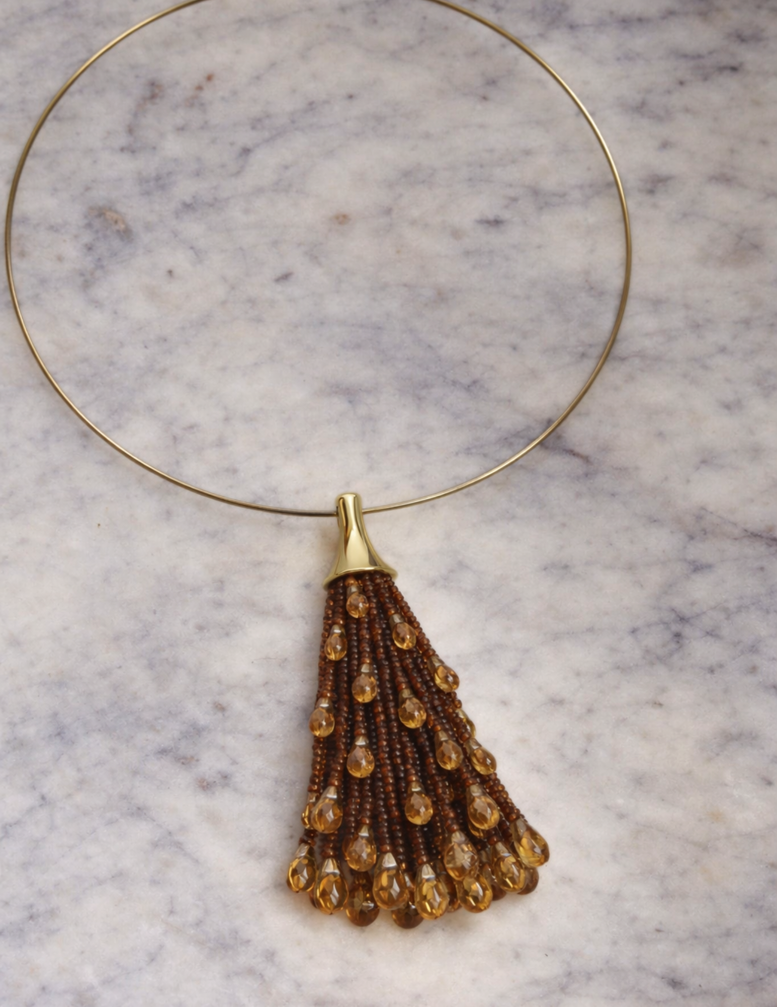 Briolette Ripple Pendant