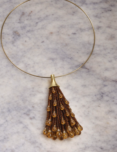 Briolette Ripple Pendant