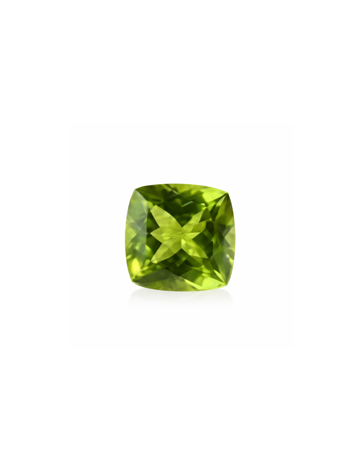 2.60 Cushion Cut Peridot
