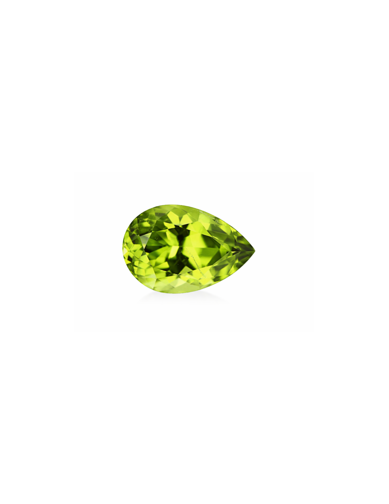 2.95 Pear Peridot