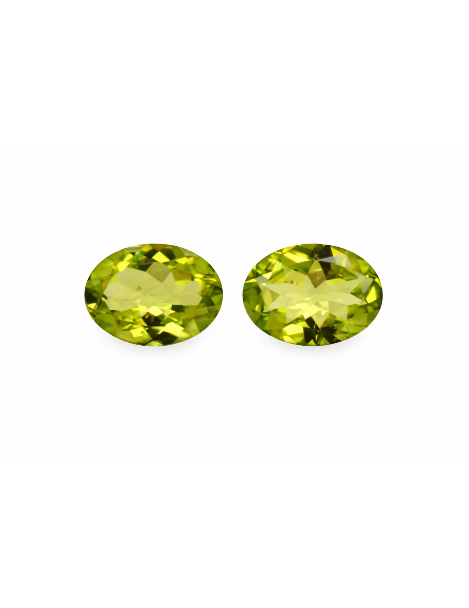 3.00 Oval Peridot Pair