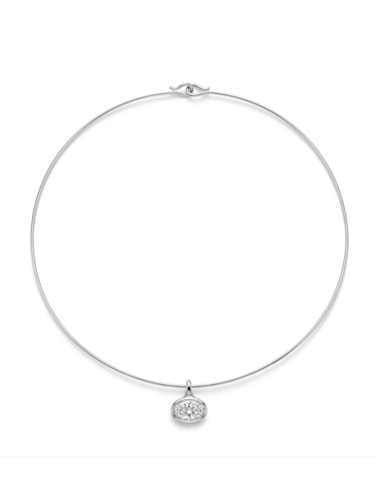 The Silver East/West Solus Pendant