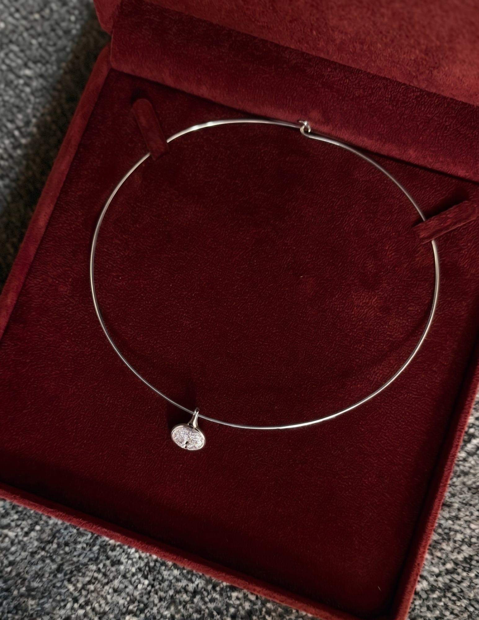 The Silver East/West Solus Pendant